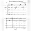 CHRISTMAS MEDLEY SCORE Deck the Halls of Great Composer (Brass Quintet)