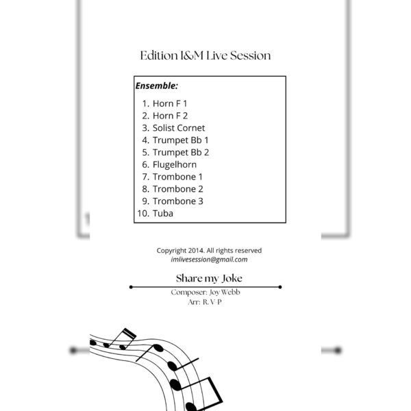 SHARE Share my Joke (Brass Ensemble)