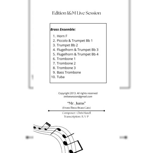 Mr. Jums (Brass Ensemble)