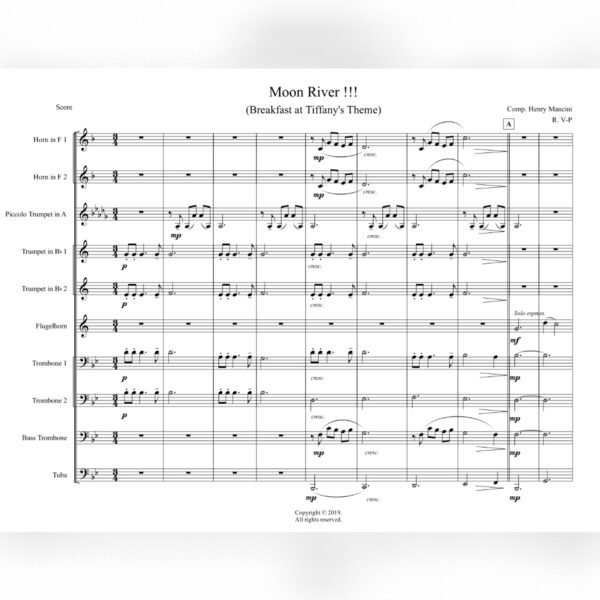 Moon River (Brass Ensemble)
