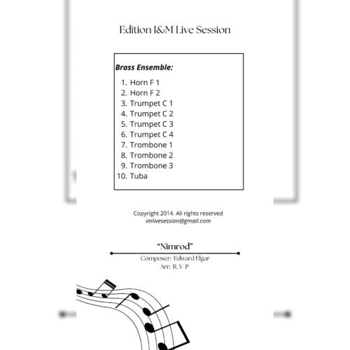 Nimrod (Brass Ensemble)