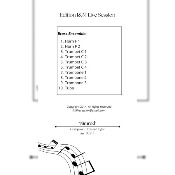 NIMROD Nimrod (Brass Ensemble)