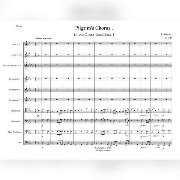 Pilgrim's Chorus (Brass Ensemble)