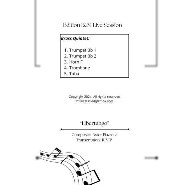 libertango Libertango (Brass Quintet)