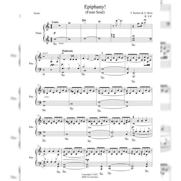 SOUL Epiphany from Soul (Piano)