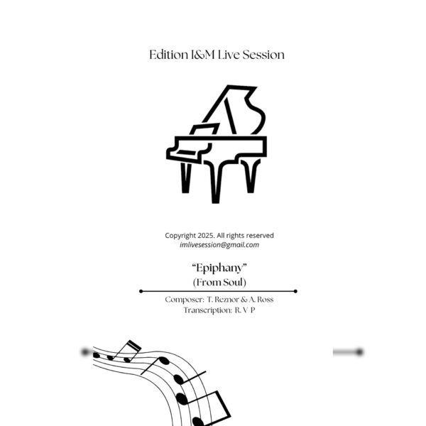 soul edit Epiphany from Soul (Piano)