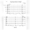 score ding Ding Dong! Merrily On High (Brass Quintet)