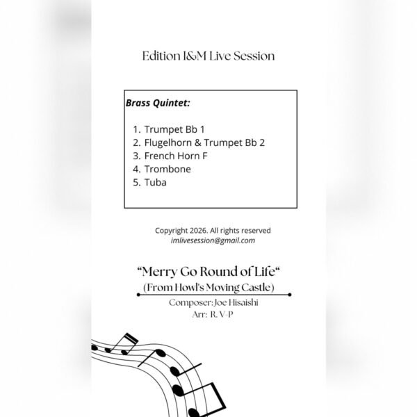 Howl’s Moving Castle (Brass Quintet)