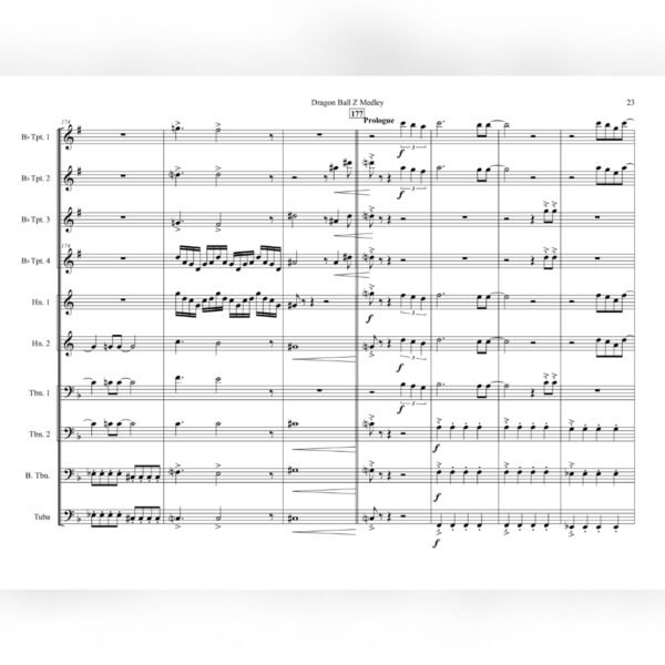 Dragon Ball Z Medley (Brass Ensemble)